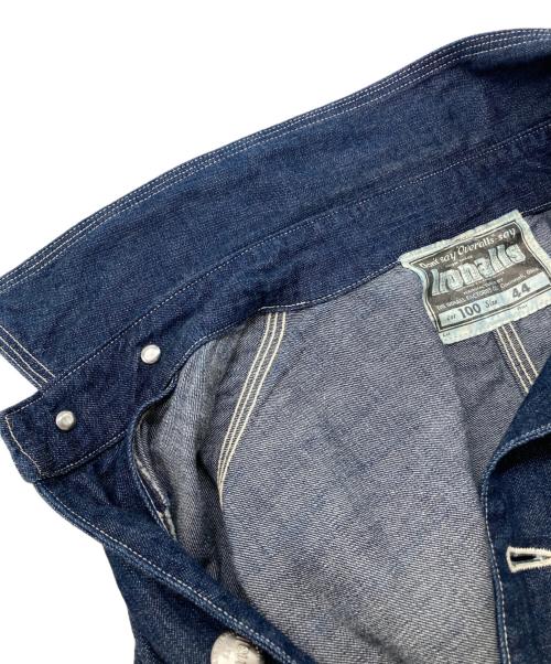 freewheelers（フリーホイーラーズ）freewheelers (フリーホイーラーズ) IRONALLS Lot 100 DENIM JACKET インディゴ サイズ:44の古着・服飾アイテム