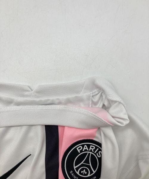 NIKE（ナイキ）NIKE (ナイキ) ユニフォームTシャツ ホワイト×ピンク サイズ:XLの古着・服飾アイテム