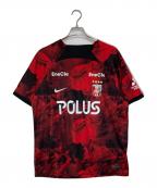 NIKEナイキ）の古着「サッカーユニフォームTシャツ」｜ブラック×レッド