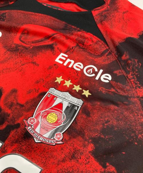 NIKE（ナイキ）NIKE (ナイキ) サッカーユニフォームTシャツ ブラック×レッド サイズ:3XLの古着・服飾アイテム