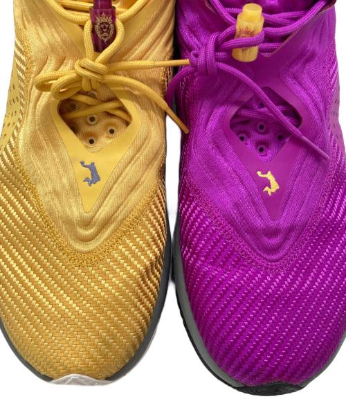 NIKE（ナイキ）NIKE (ナイキ) LeBron Soldier 14 EP イエロー×パープル サイズ:28.5の古着・服飾アイテム