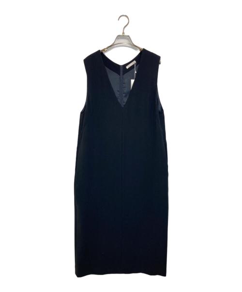 icB（アイシービー）icB (アイシービー) ノースリーブワンピース ネイビー サイズ:Mの古着・服飾アイテム