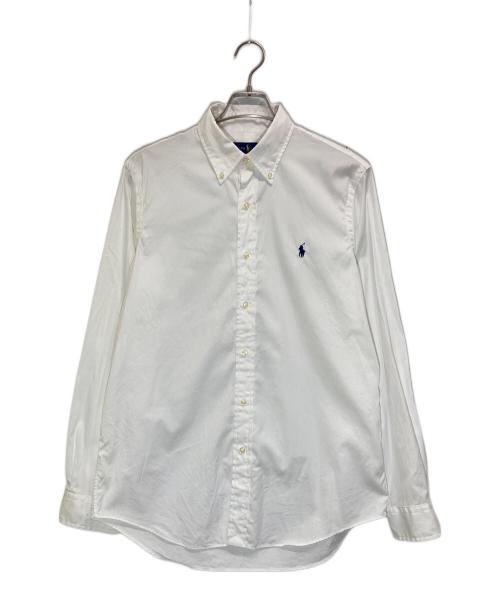 RALPH LAUREN（ラルフローレン）RALPH LAUREN (ラルフローレン) CLASSIC FIT ボタンダウンシャツ ホワイト サイズ:Mの古着・服飾アイテム