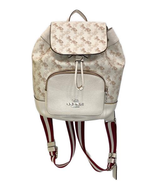 COACH（コーチ）COACH (コーチ) ホースアンドキャリッジバックパック ベージュの古着・服飾アイテム