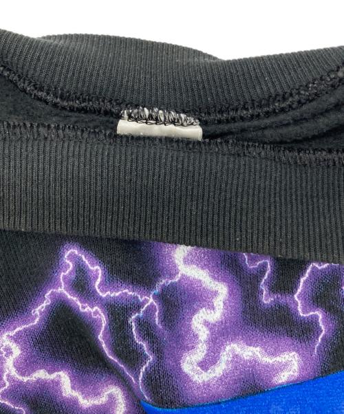 FRUIT OF THE LOOM（フルーツオブザルーム）FRUIT OF THE LOOM (フルーツオブザルーム) プリントスウェット ブラック サイズ:Lの古着・服飾アイテム