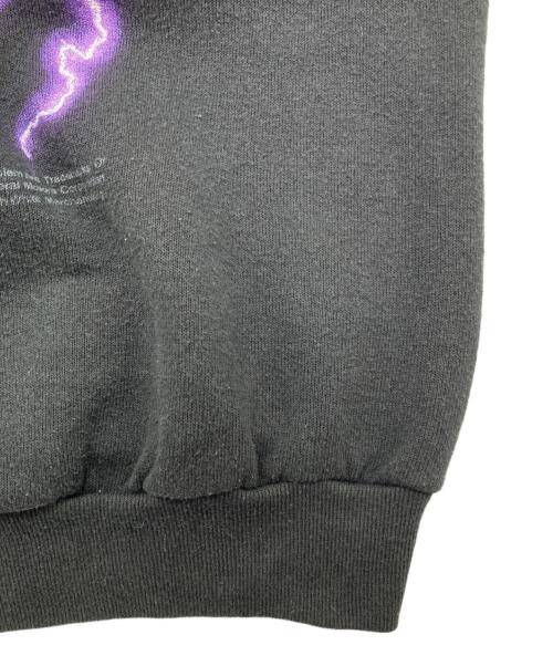 FRUIT OF THE LOOM（フルーツオブザルーム）FRUIT OF THE LOOM (フルーツオブザルーム) プリントスウェット ブラック サイズ:Lの古着・服飾アイテム