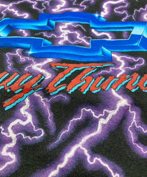 FRUIT OF THE LOOM（フルーツオブザルーム）FRUIT OF THE LOOM (フルーツオブザルーム) プリントスウェット ブラック サイズ:Lの古着・服飾アイテム