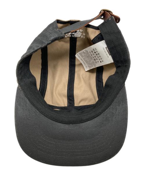 SUPREME（シュプリーム）Supreme (シュプリーム) MM6 Maison Margiela (エムエムシックスメゾンマルジェラ) Painted Camp Cap ブラックの古着・服飾アイテム