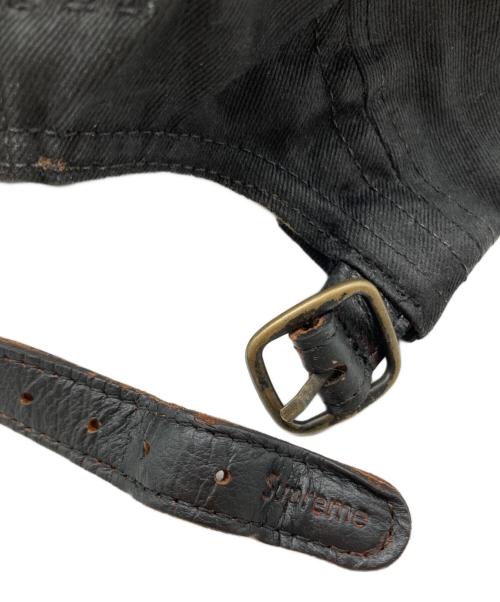 SUPREME（シュプリーム）Supreme (シュプリーム) MM6 Maison Margiela (エムエムシックスメゾンマルジェラ) Painted Camp Cap ブラックの古着・服飾アイテム