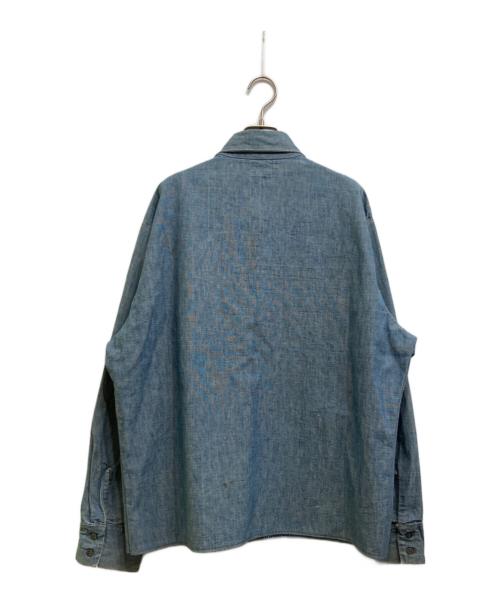 LEVI'S（リーバイス）LEVI'S (リーバイス) ワッペン刺繍デニムシャツ ブルー サイズ:XLの古着・服飾アイテム