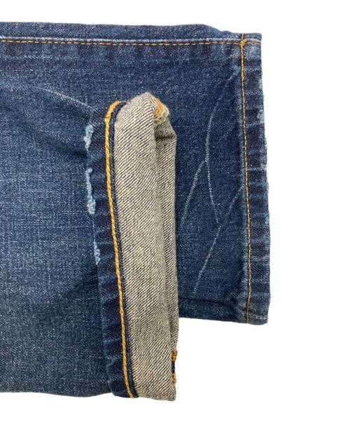 POLO RALPH LAUREN（ポロ・ラルフローレン）POLO RALPH LAUREN (ポロ・ラルフローレン) パッチワークデニム ブルー サイズ:W28の古着・服飾アイテム