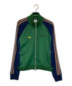 adidas×BRAIN DEADアディダス×ブレインデッド）の古着「TRACK TOP」｜グリーン×ネイビー