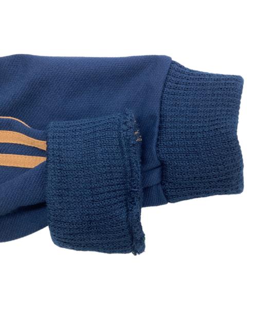 adidas（アディダス）adidas (アディダス) BRAIN DEAD (ブレインデッド) TRACK TOP グリーン×ネイビー サイズ:JPN XLの古着・服飾アイテム