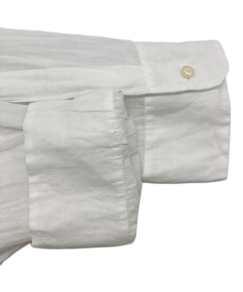 DSQUARED2（ディースクエアード）DSQUARED2 (ディースクエアード) dropped shoulder shirt ホワイト サイズ:48の古着・服飾アイテム