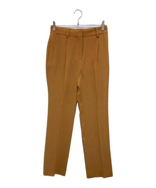 CYCLAS（シクラス）CYCLAS (シクラス) センタープレスカラーパンツ ブラウン サイズ:38の古着・服飾アイテム