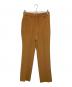 CYCLAS（シクラス）の古着「センタープレスカラーパンツ」｜ブラウン