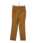 CYCLAS (シクラス) センタープレスカラーパンツ ブラウン サイズ:38：5000円