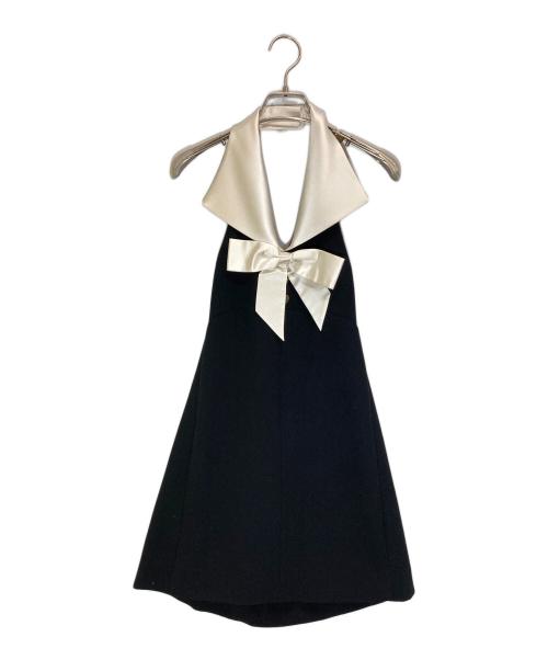 Saint Laurent Paris（サンローランパリ）Saint Laurent Paris (サンローランパリ) バックレスドレス ブラック サイズ:36の古着・服飾アイテム