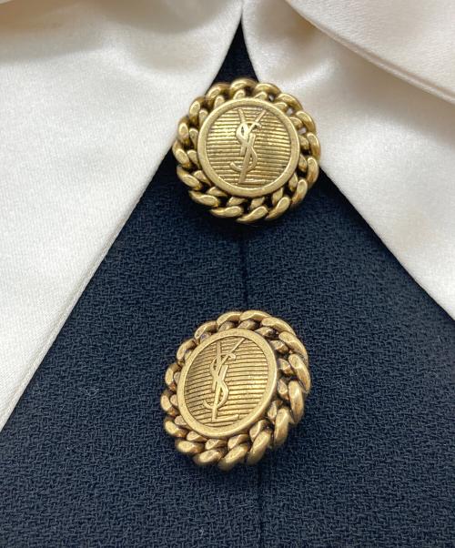 Saint Laurent Paris（サンローランパリ）Saint Laurent Paris (サンローランパリ) バックレスドレス ブラック サイズ:36の古着・服飾アイテム