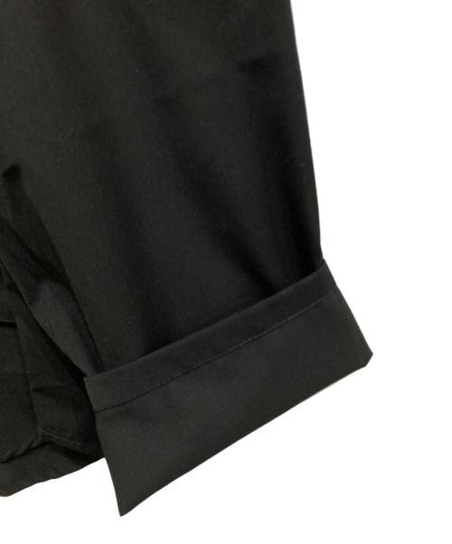 ADRER（アドラー）ADRER (アドラー) ジップデザインシャツジャケット ブラック サイズ:Mの古着・服飾アイテム