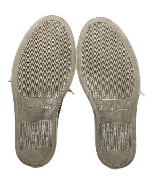 JACQUES SOLOVIERE（ジャック ソロヴィエール）jacques soloviere (ジャック ソロヴィエール) スウェードスニーカー ベージュ サイズ:39の古着・服飾アイテム