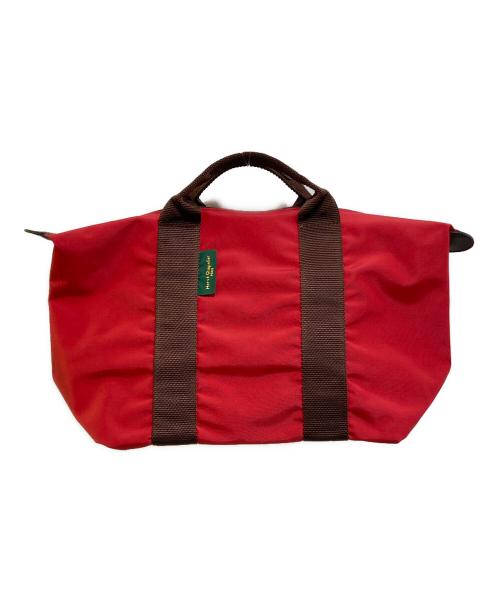 Herve Chapelier（エルベシャプリエ）Herve Chapelier (エルベシャプリエ) ハンドバッグ レッドの古着・服飾アイテム