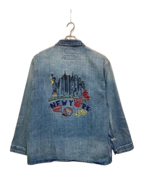 AVIREX（アヴィレックス）AVIREX (アヴィレックス) UNIVERSAL OVERALL (ユニバーサルオーバーオール) DENIM COVERALL インディゴ サイズ:2XLの古着・服飾アイテム