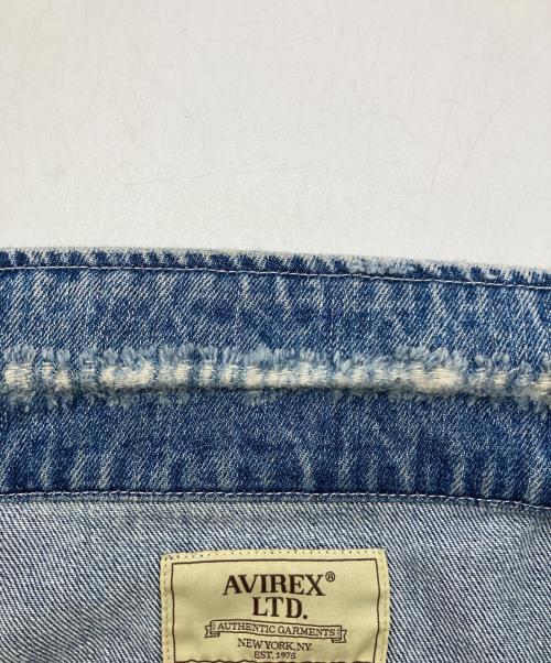 AVIREX（アヴィレックス）AVIREX (アヴィレックス) UNIVERSAL OVERALL (ユニバーサルオーバーオール) DENIM COVERALL インディゴ サイズ:2XLの古着・服飾アイテム