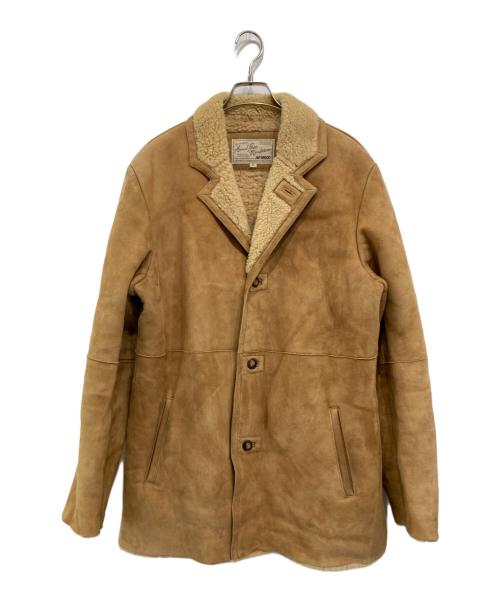 AVIREX（アヴィレックス）AVIREX (アヴィレックス) ムートンコート ベージュ サイズ:XLの古着・服飾アイテム