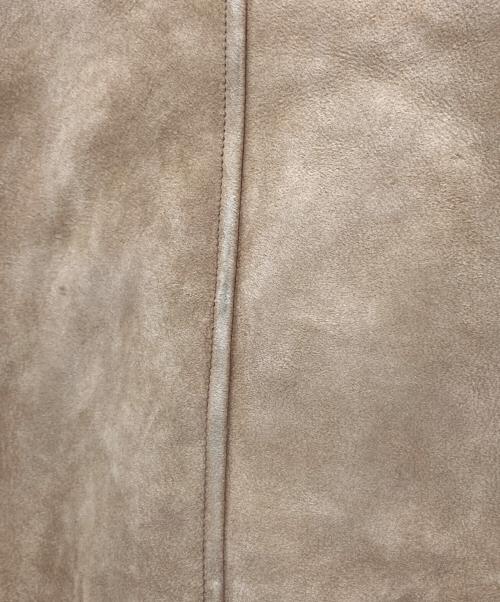 AVIREX（アヴィレックス）AVIREX (アヴィレックス) ムートンコート ベージュ サイズ:XLの古着・服飾アイテム