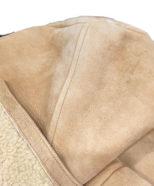 AVIREX（アヴィレックス）AVIREX (アヴィレックス) ムートンコート ベージュ サイズ:XLの古着・服飾アイテム