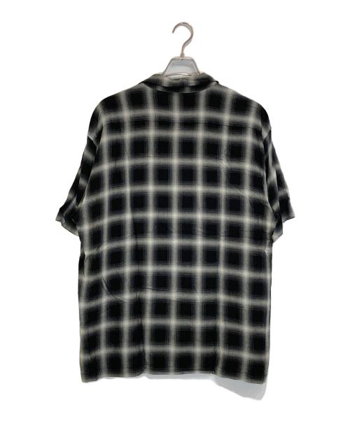 Schott（ショット）Schott (ショット) OMBRE PLAID SS SHIRT グレー サイズ:XLの古着・服飾アイテム