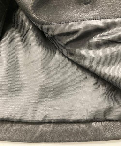 Eddie Bauer（エディーバウアー）Eddie Bauer (エディーバウアー) シープスキンジャケット ブラック サイズ:Mの古着・服飾アイテム