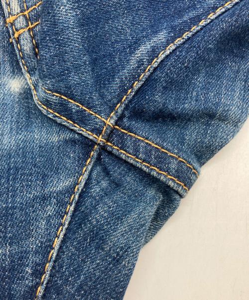 DSQUARED2（ディースクエアード）DSQUARED2 (ディースクエアード) ペイントデニムパンツ インディゴ サイズ:44の古着・服飾アイテム