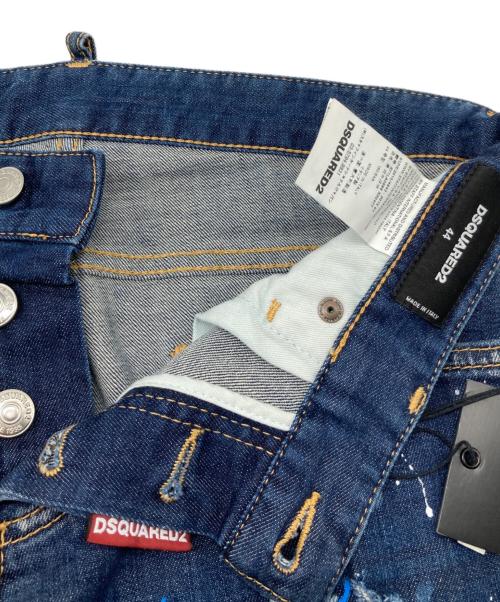 DSQUARED2（ディースクエアード）DSQUARED2 (ディースクエアード) SLIM JEAN インディゴ サイズ:44の古着・服飾アイテム