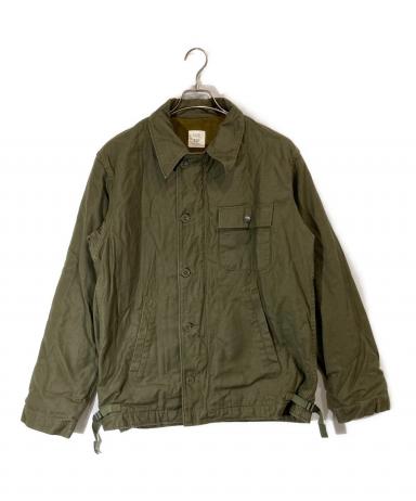 中古・古着通販】HOUSTON (ヒューストン) A-2 デッキジャケット カーキ