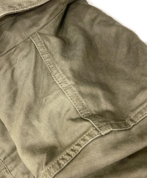 HOUSTON（ヒューストン）HOUSTON (ヒューストン) A-2 デッキジャケット カーキ サイズ:SIZE 42の古着・服飾アイテム