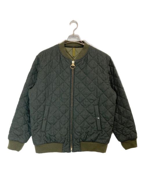 Barbour（バブアー）Barbour (バブアー) キルティングブルゾン カーキ サイズ:42の古着・服飾アイテム