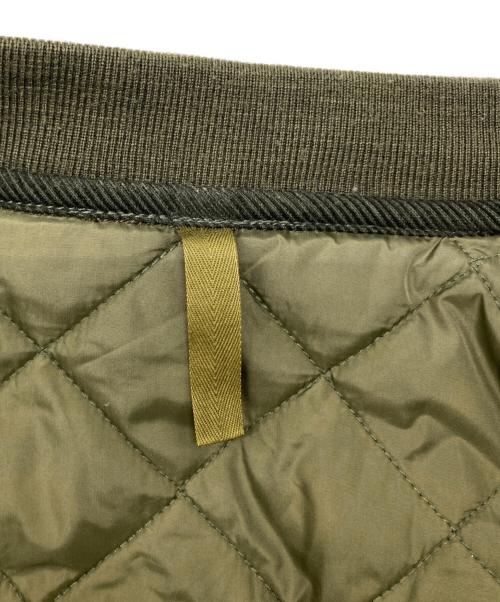 Barbour（バブアー）Barbour (バブアー) キルティングブルゾン カーキ サイズ:42の古着・服飾アイテム