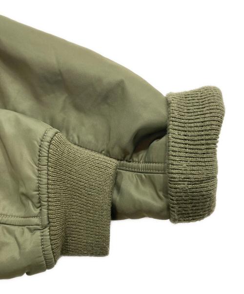 POLO RALPH LAUREN（ポロ・ラルフローレン）POLO RALPH LAUREN (ポロ・ラルフローレン) MA-1ジャケット カーキ サイズ:Mの古着・服飾アイテム