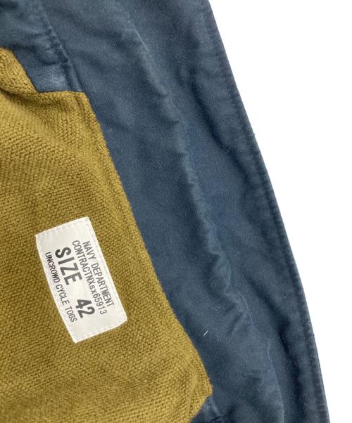 NAVY DEPARTMENT（ネイビーデパートメント）NAVY DEPARTMENT (ネイビーデパートメント) A-2 デッキジャケット ネイビー サイズ:42の古着・服飾アイテム