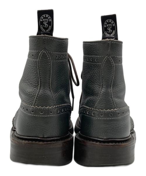 Tricker's（トリッカーズ）Tricker's (トリッカーズ) TODDSNYDER (トッドシュナイダー) ウィングチップブーツ グレー サイズ: 6 1/2の古着・服飾アイテム