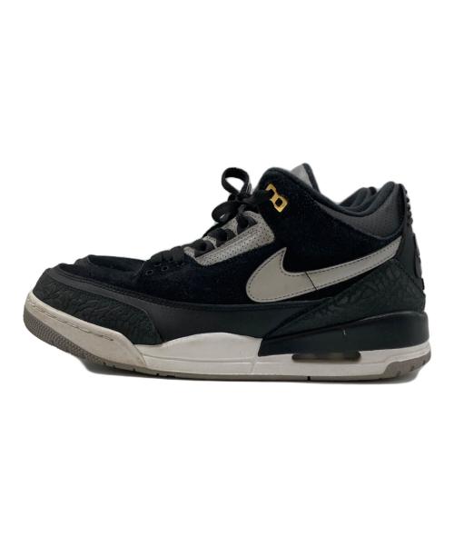 NIKE（ナイキ）NIKE (ナイキ) Air Jordan 3 Retro ブラック×グレー サイズ:28の古着・服飾アイテム