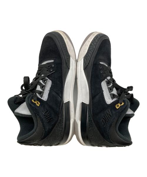 NIKE（ナイキ）NIKE (ナイキ) Air Jordan 3 Retro ブラック×グレー サイズ:28の古着・服飾アイテム