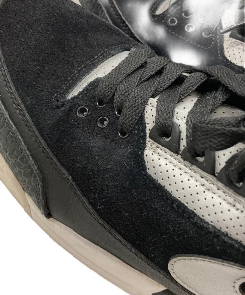 NIKE（ナイキ）NIKE (ナイキ) Air Jordan 3 Retro ブラック×グレー サイズ:28の古着・服飾アイテム