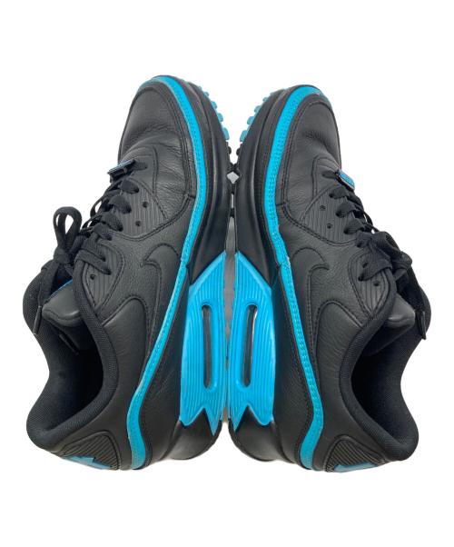 NIKE（ナイキ）NIKE (ナイキ) UNDEFEATED (アンディフィーテッド) AIR MAX90 ブラック×ブルー サイズ:28の古着・服飾アイテム