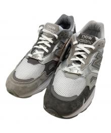 NEW BALANCE×paperboy×BEAMS（ニューバランス×ペーパーボーイ×ビームス）の古着「ローカットスニーカー」｜グレー