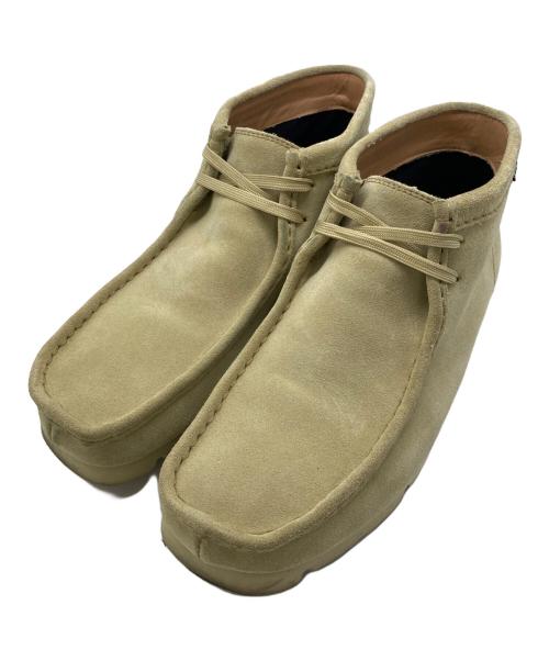 CLARKS（クラークス）CLARKS (クラークス) BEAMS (ビームス) WALLABEE BT GTX ベージュ サイズ:UK11の古着・服飾アイテム