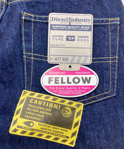 DIESEL（ディーゼル）DIESEL (ディーゼル) FELLOWデニムパンツ インディゴ サイズ: 66cm (W26)の古着・服飾アイテム