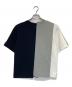 THE NORTHFACE PURPLELABEL (ザ・ノースフェイス パープルレーベル) アシンメトリーTシャツ ネイビー×グレー サイズ:WS：8000円